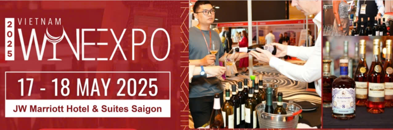 Vietnam Wine Expo 2025 - Triển lãm rượu vang Việt Nam 2025
